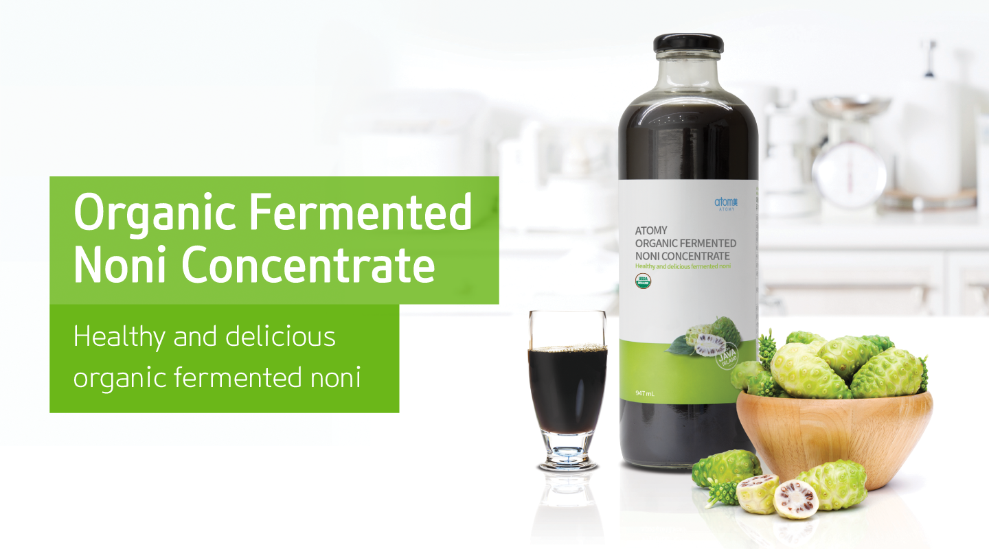 Organice Fermented Noni Concentrate Bottle