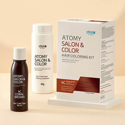 Salon & Color Coral Brown 4C