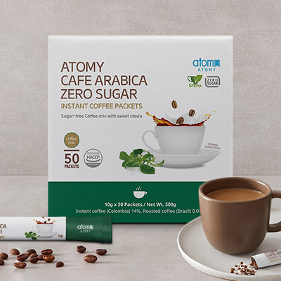 Cafe Arabica Zero Sugar (50 Sticks)