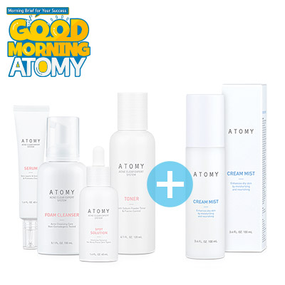 Good Morning Atomy Show Set (A.C Expert System Set + Cream Mist)