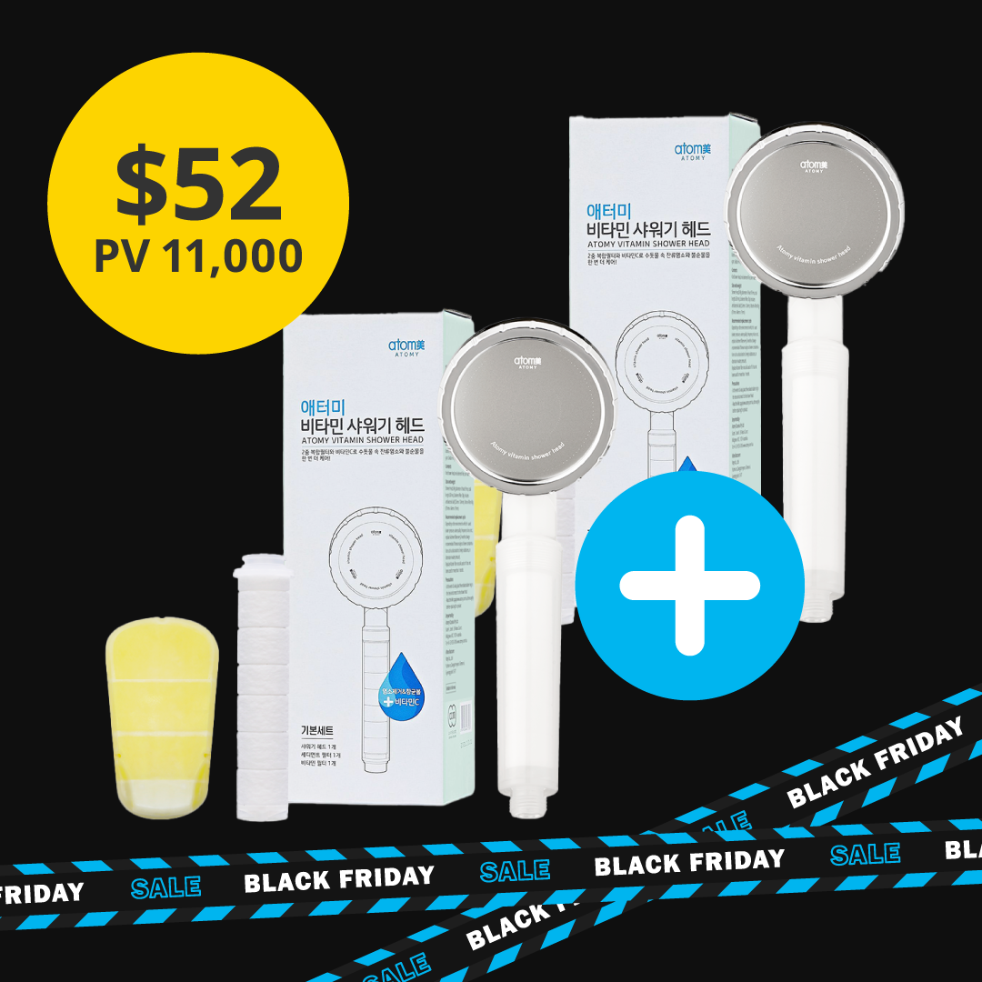 Vitamin Shower Head Set 1+1