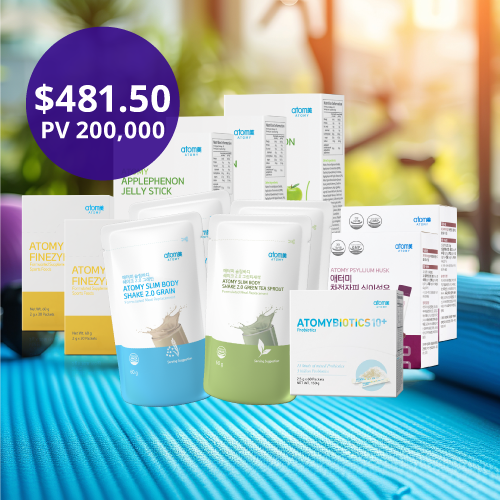Slim Body Challenge (Grain 2 / Green Tea 2 Package)