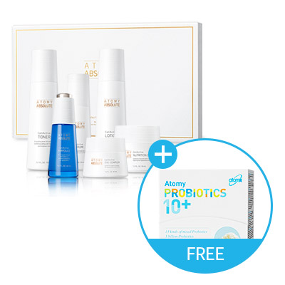 Absolute Cellactive Skincare Set + Probiotics 10+