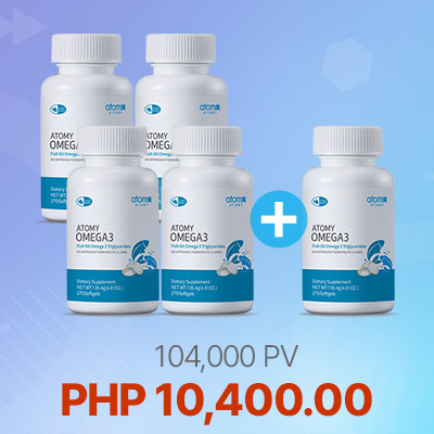 Buy 4 Atomy Omega 3 + 1 Atomy Omega 3 (free)