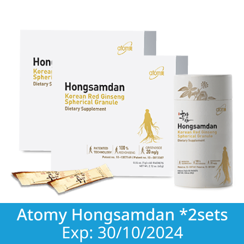 Atomy Hongsamdan x2 set