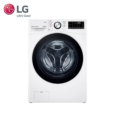 LG 樂金 15公斤 WiFi蒸洗脫變頻滾筒洗衣機 冰磁白 (WD-S15TBW)