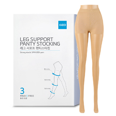 Leg Support Panty Tights(Beige)