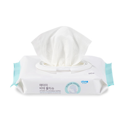 Atomy Flushable Wipes Cap Type * 8EA